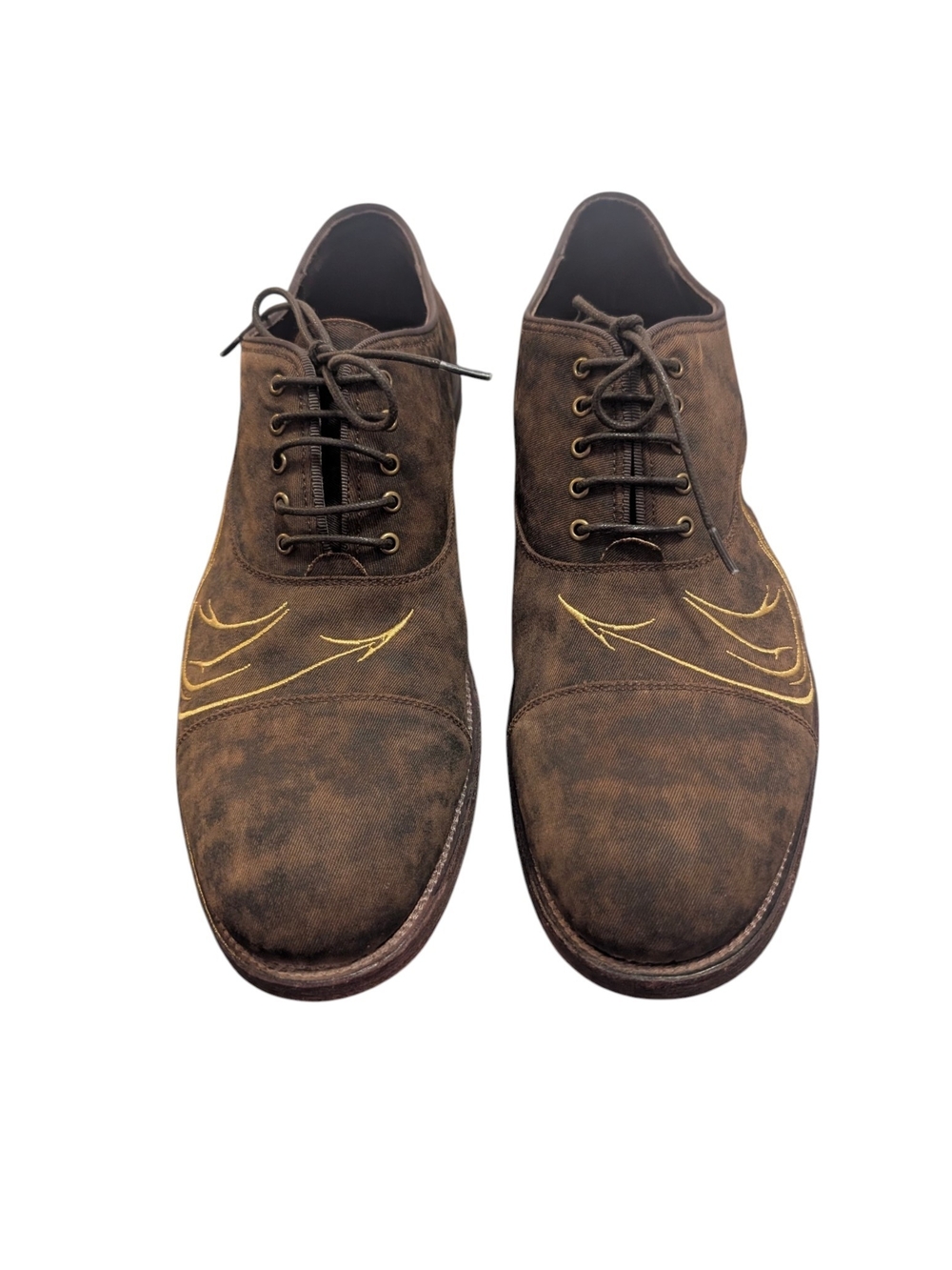 Valse Maitre Custom Embroidered Oxford Shoes